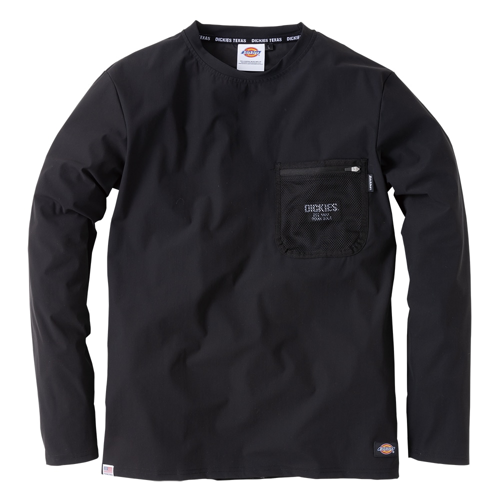 Ｄｉｃｋｉｅｓ　長袖　Ｔシャツ　ブラック　Ｍ
