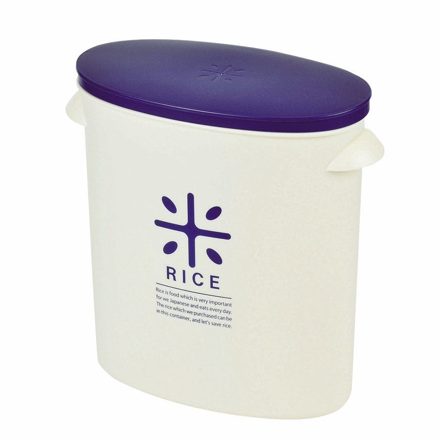 パール金属　ＲＩＣＥ　お米袋のままストック　５ｋｇ用　ネイビー