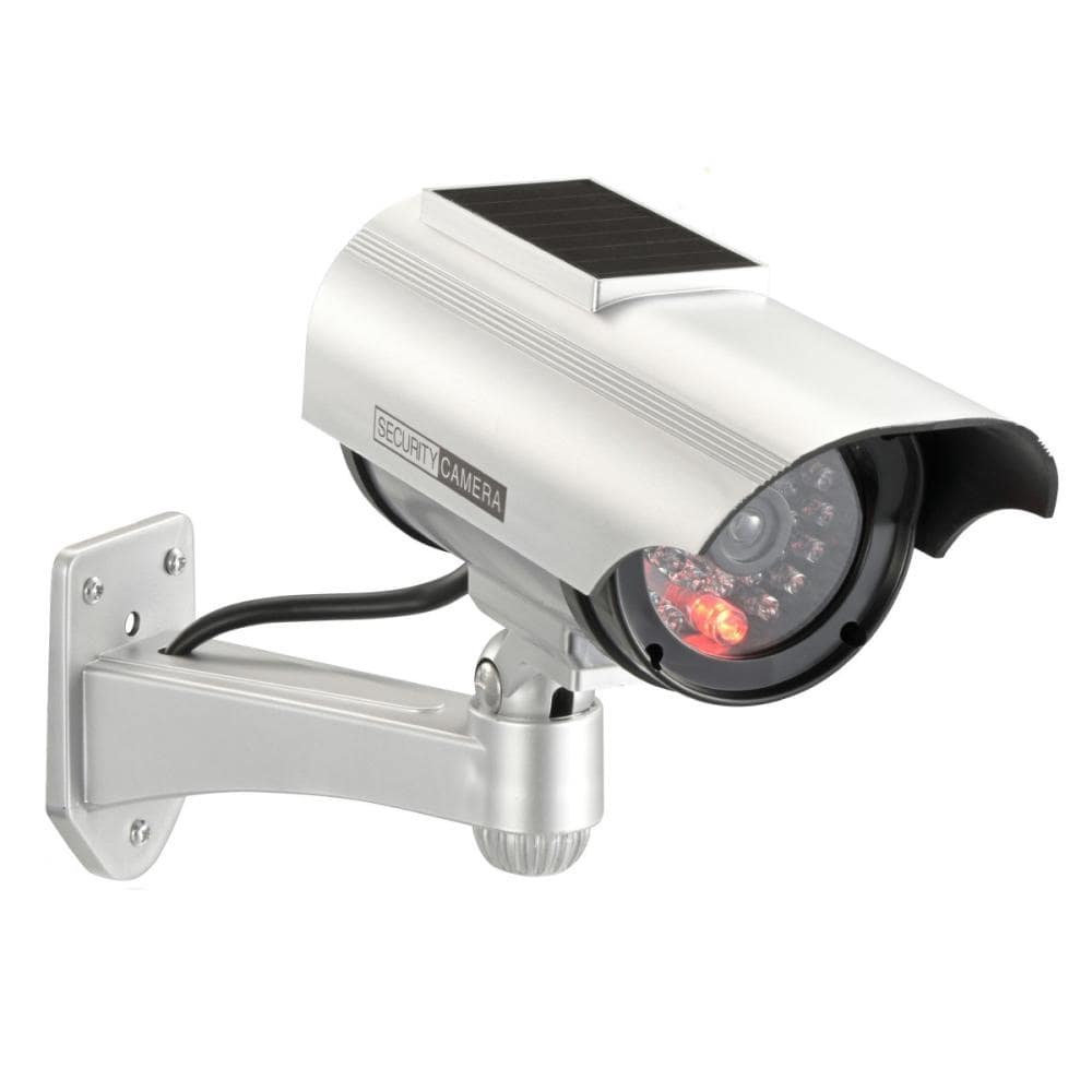 オーム電機　ダミーカメラ　ソーラー式　屋外型　常時点滅タイプ