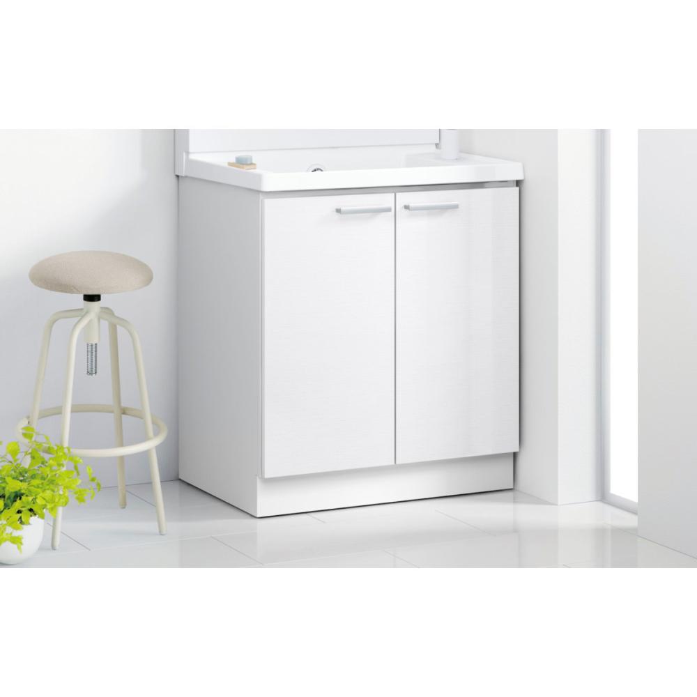 ＴＯＴＯ　洗面化粧台（ＫＺ）間口６００　高さ８５０　２枚扉　パナシェホワイト