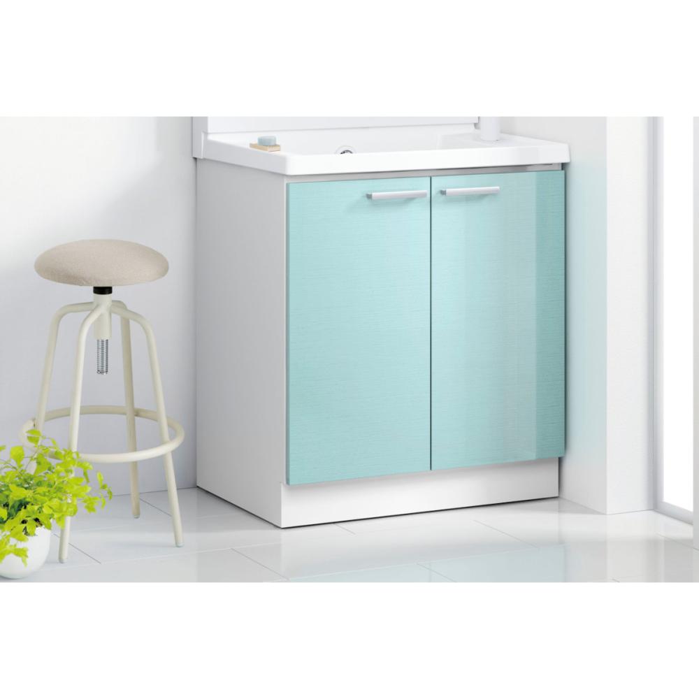 ＴＯＴＯ　洗面化粧台（ＫＺ）間口７５０　高さ８５０　２枚扉　パナシェアクア