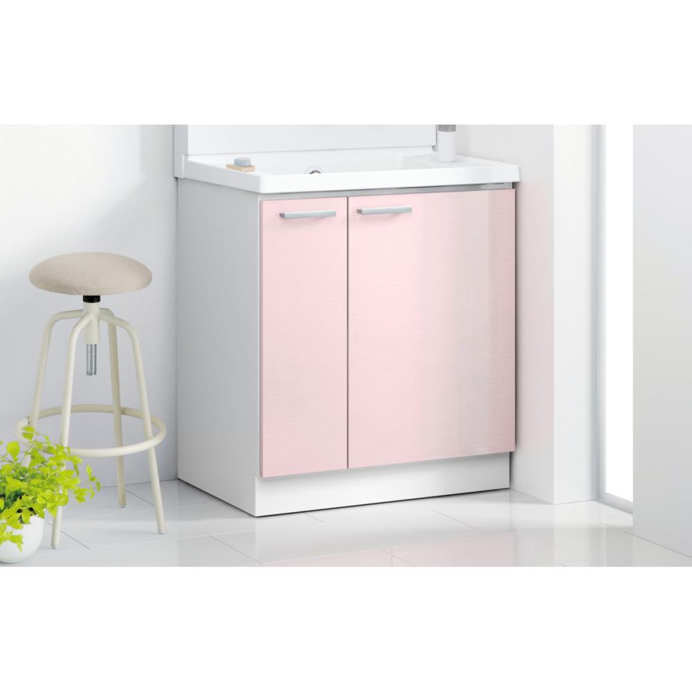 ＴＯＴＯ　洗面化粧台（ＫＺ）間口７５０　高さ８５０　片引き出し　パナシェピンク