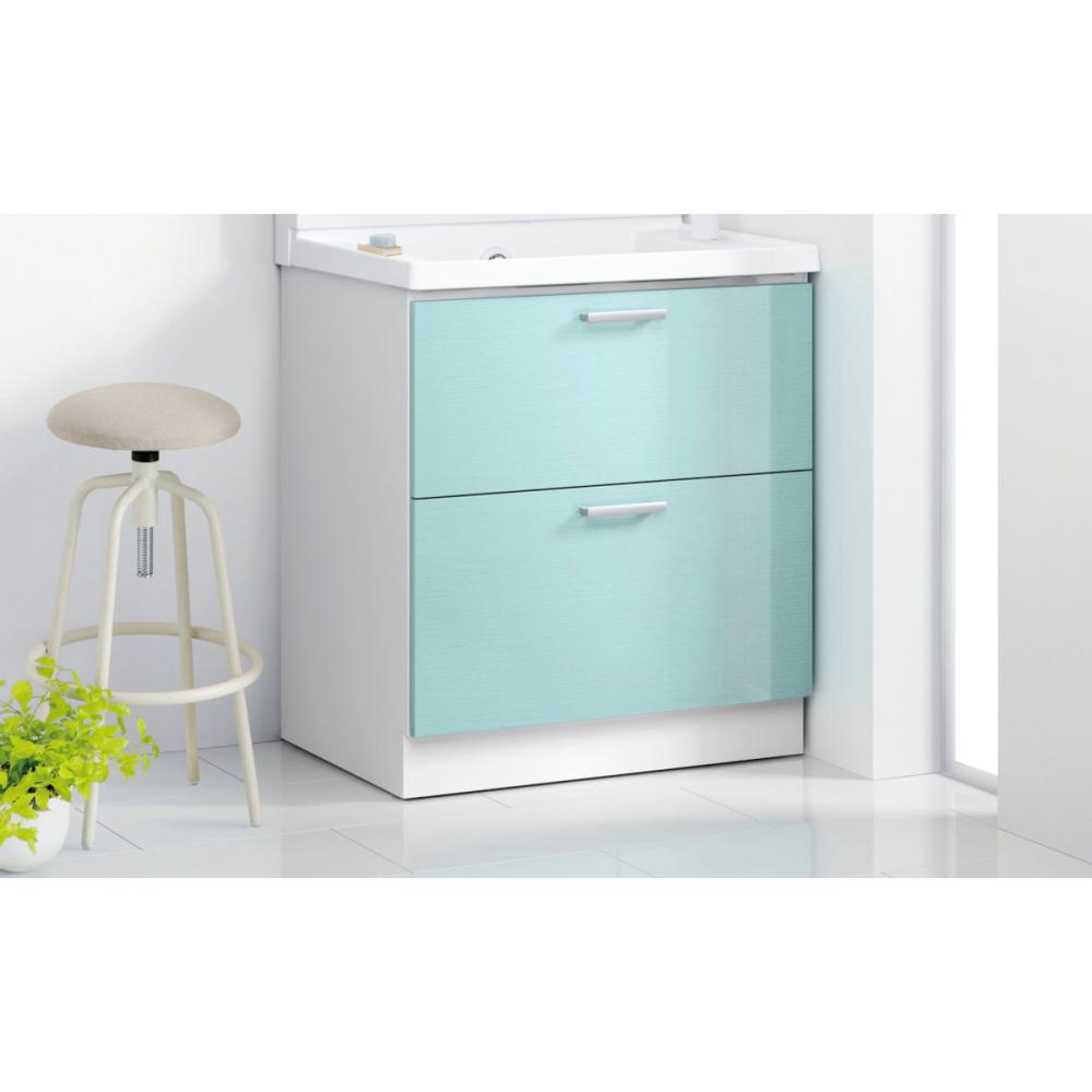 ＴＯＴＯ　洗面化粧台（ＫＺ）間口７５０　高さ８５０　２段引出し　パナシェアクア