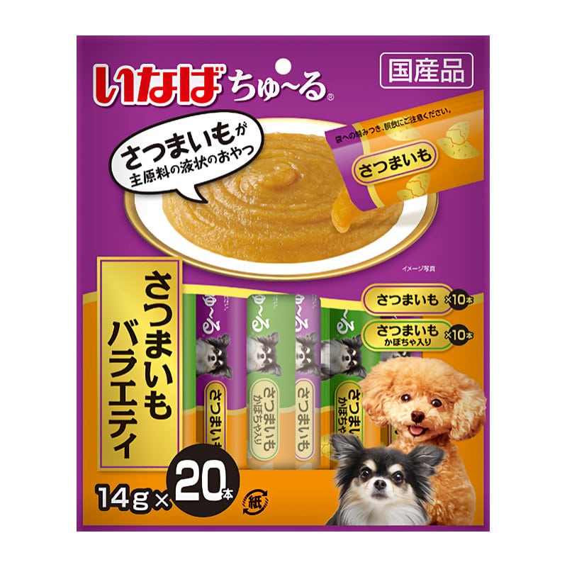 いなば　ちゅ～る　さつまいもバラエティ　１４ｇ×２０本
