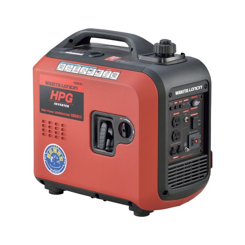 ワキタ　防音型インバーター発電機　ＨＰＧ１８００ｉＳ