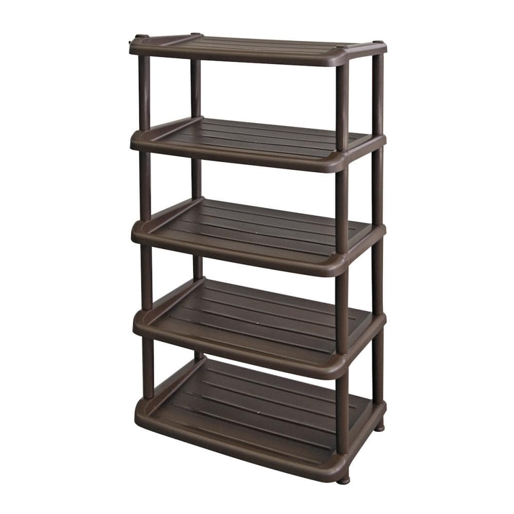 和泉化成　シューズラック５段　ダブル