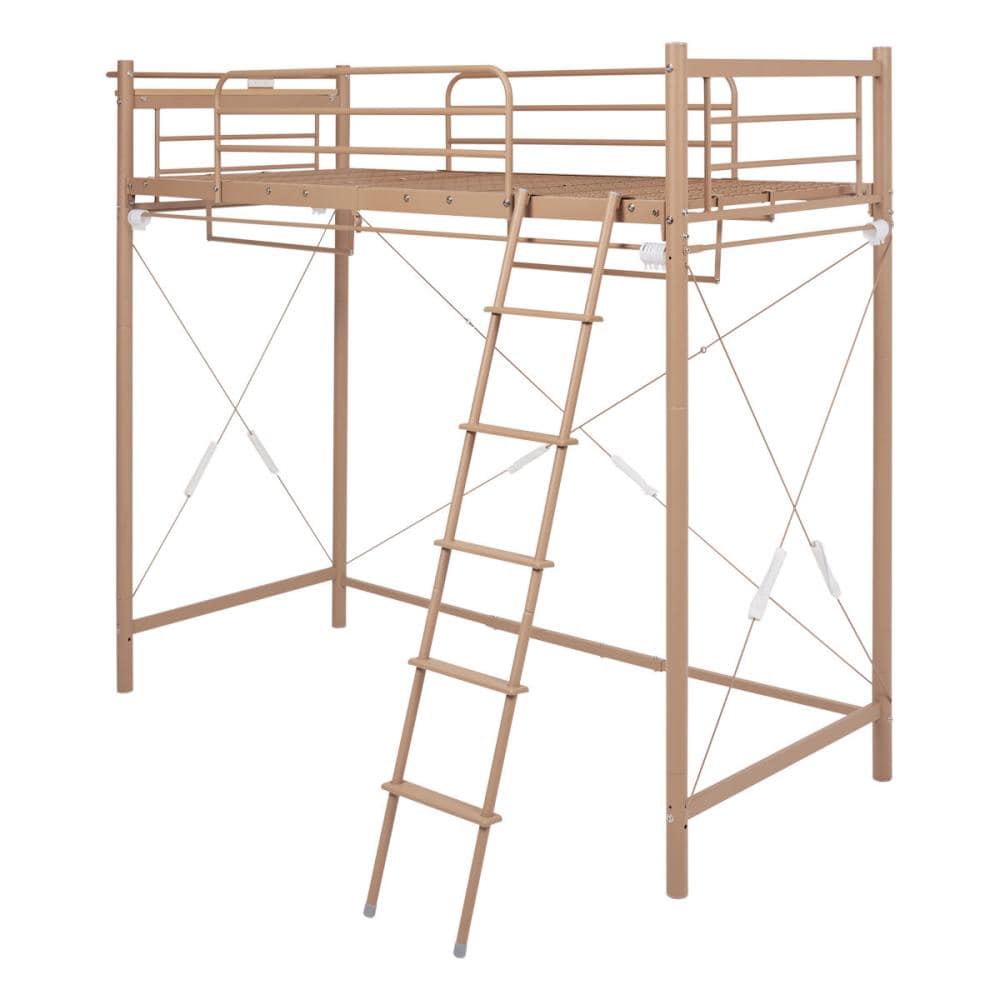 萩原　パイプロフトベッド　ラテ　シングル　寝台の高さ１５１ｃｍ　ＫＨ－３６９２ＬＴ