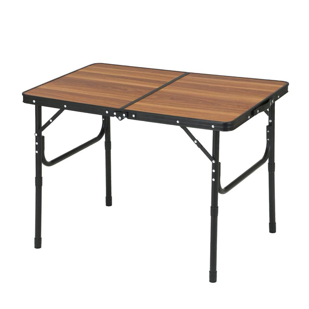 ナチュラルシーズン　アルミレジャーテーブル　９０×６０ｃｍ