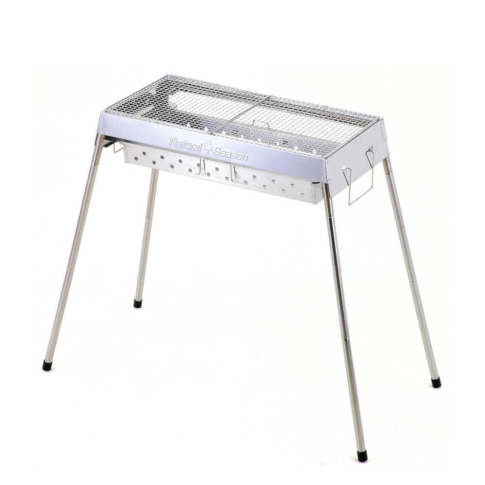 ナチュラルシーズン　炭足し楽々　ステンレスコンロ　Ｍ