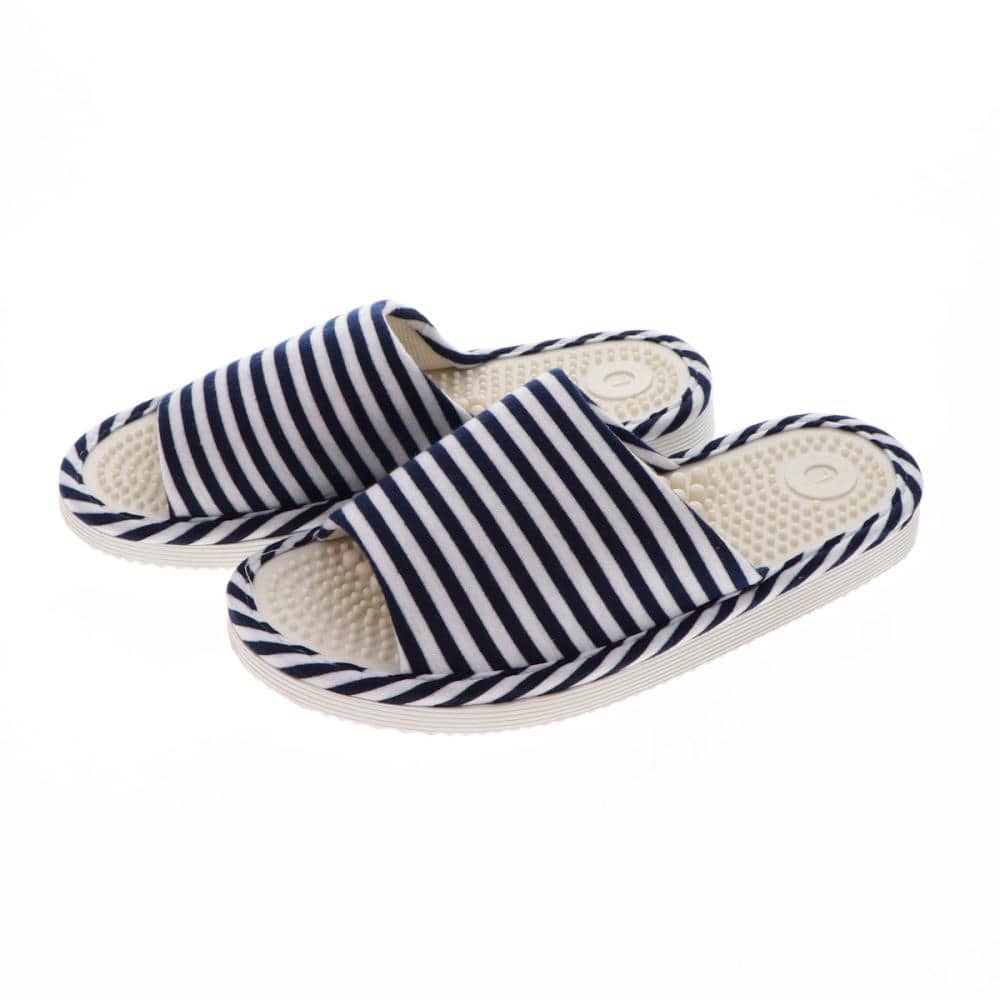 アテーナライフ　健康スリッパ　ネイビー　Ｌ