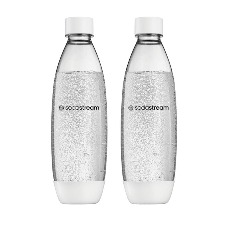 ソーダストリーム　１Ｌ　ホワイト　２本セット　ＳＳＢ００８３