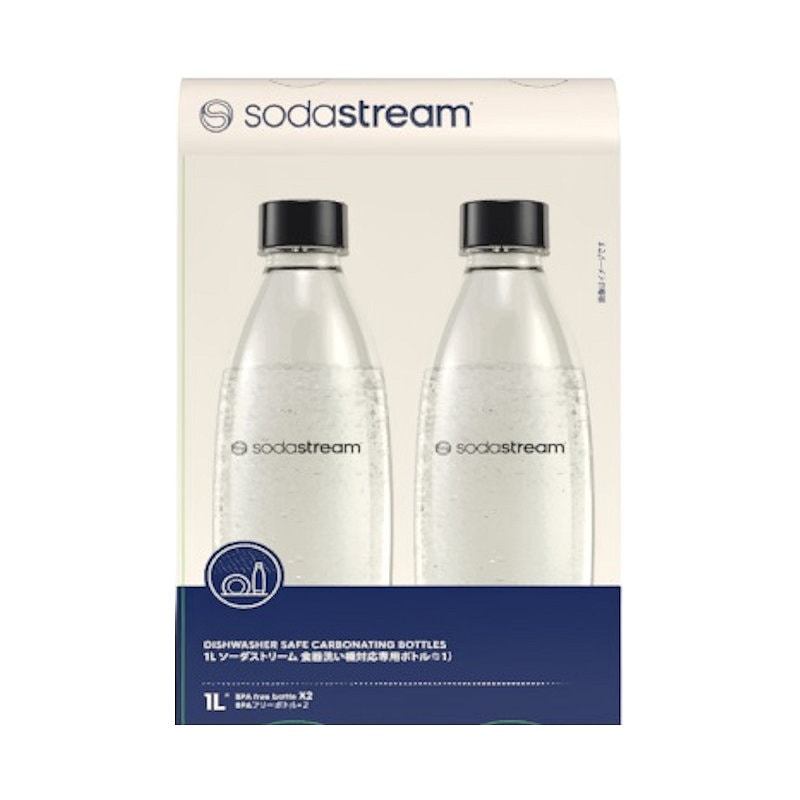 ソーダストリーム　ＤＷＳボトル１Ｌ×２本　Ｂ　ＳＳＢ００８４