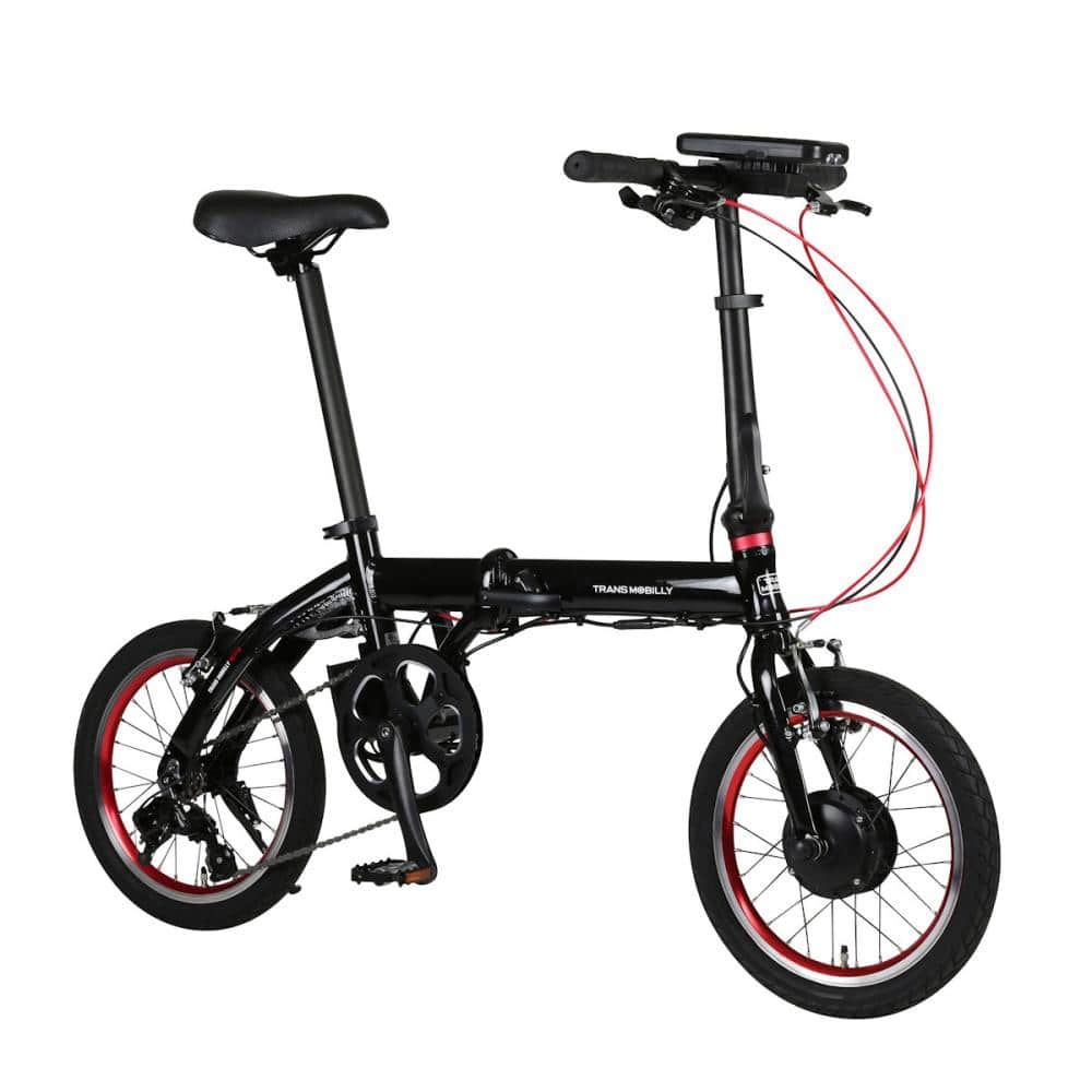 ジック　電動アシスト折りたたみ自転車　トランスモバイリーネクスト　１６インチ　ブラック　１６３－Ｓ