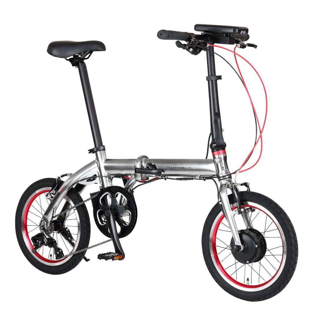 ジック　電動アシスト折りたたみ自転車　トランスモバイリーネクスト　１６インチ　シルバー　１６３－Ｓ