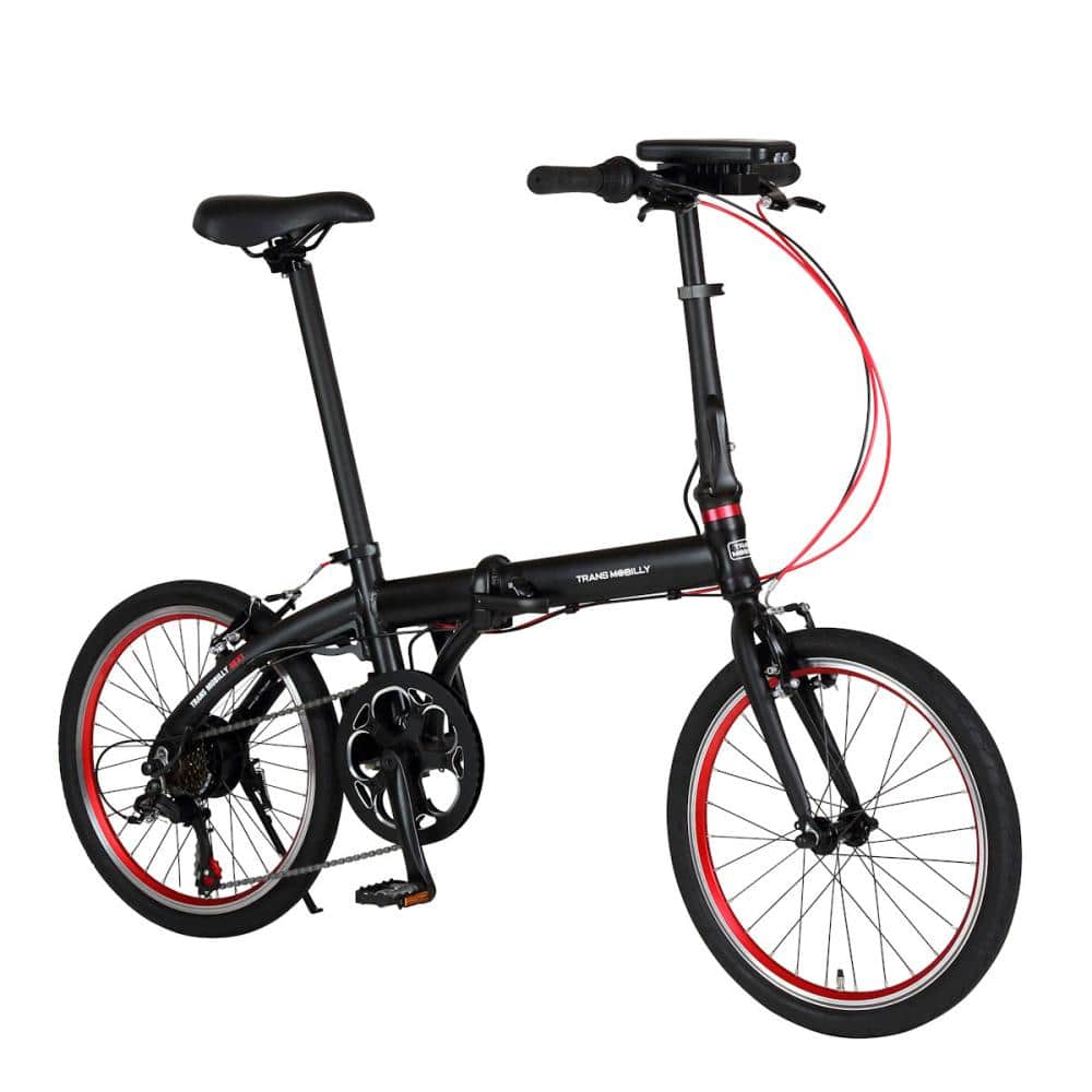 ジック　電動アシスト折りたたみ自転車　トランスモバイリーネクスト　２０インチ　マットブラック　２０６