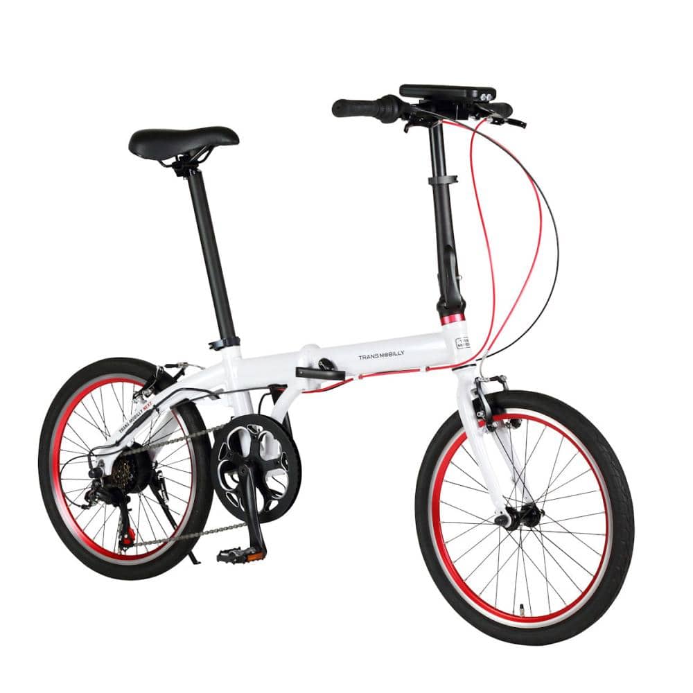 ジック　電動アシスト折りたたみ自転車　トランスモバイリーネクスト　２０インチ　マットホワイト　２０６