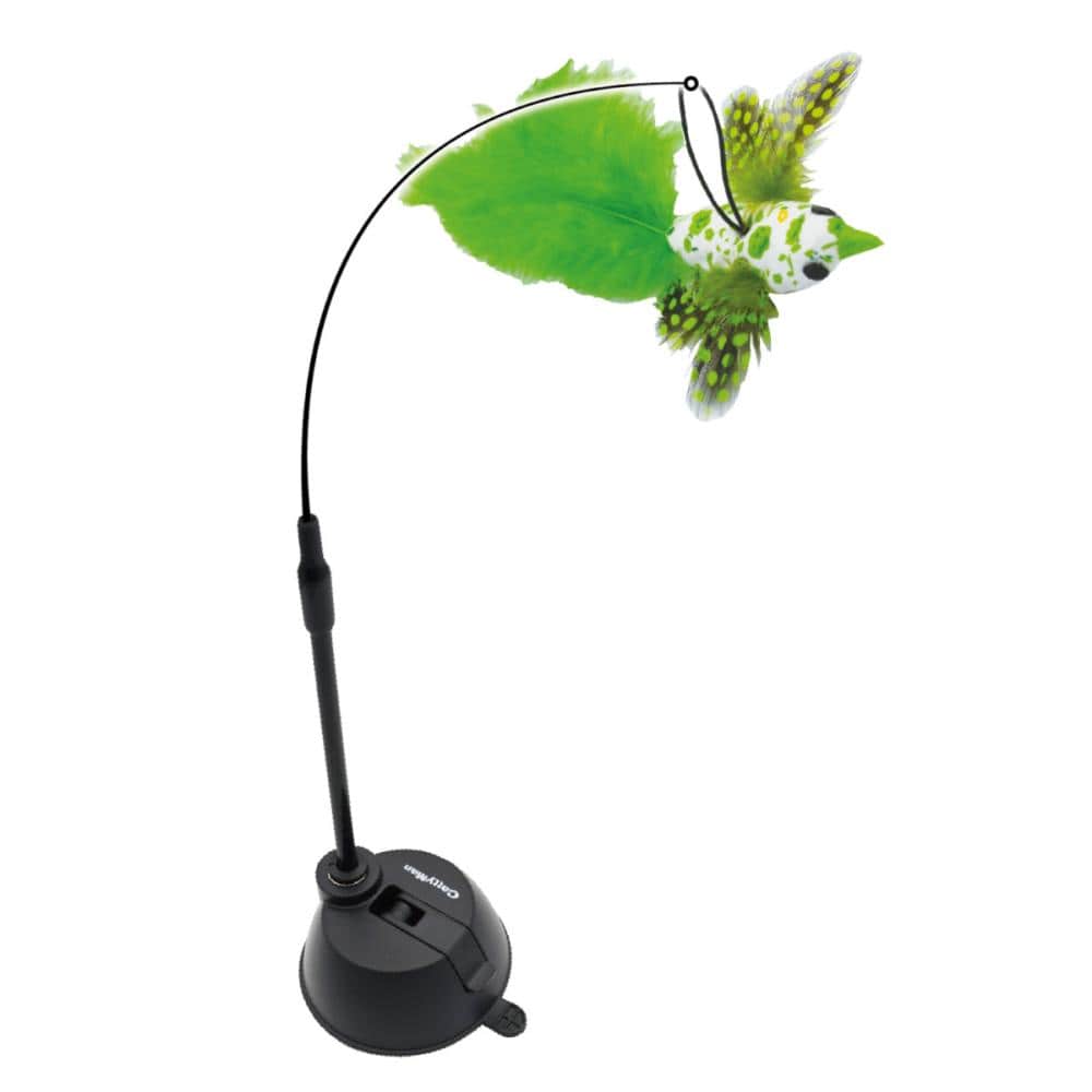 キャティーマン　じゃれ猫　吸盤でにゃんトレ　ジャンピング