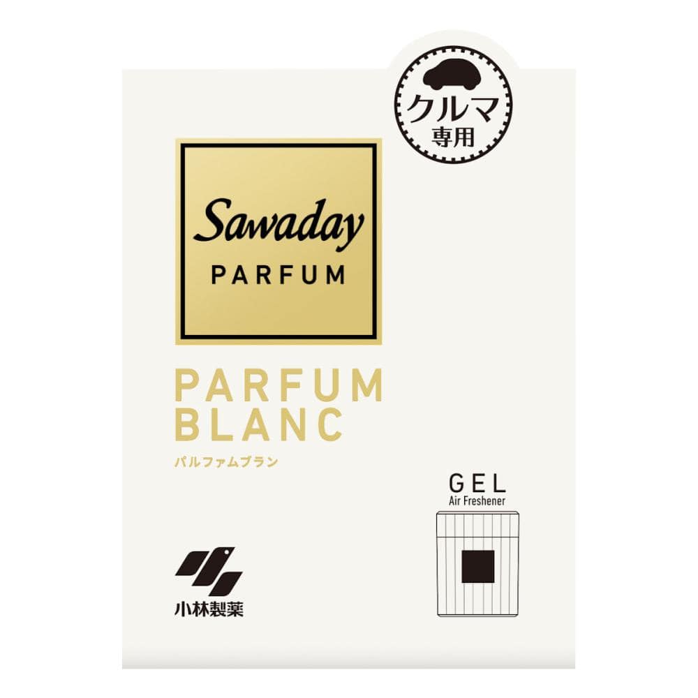 小林製薬　サワデー　クルマ専用ゲル　パルファムブラン　１１０ｇ