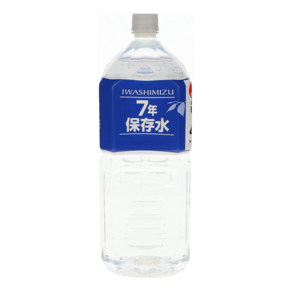 カクイチ　岩深水　７年保存水　２Ｌ