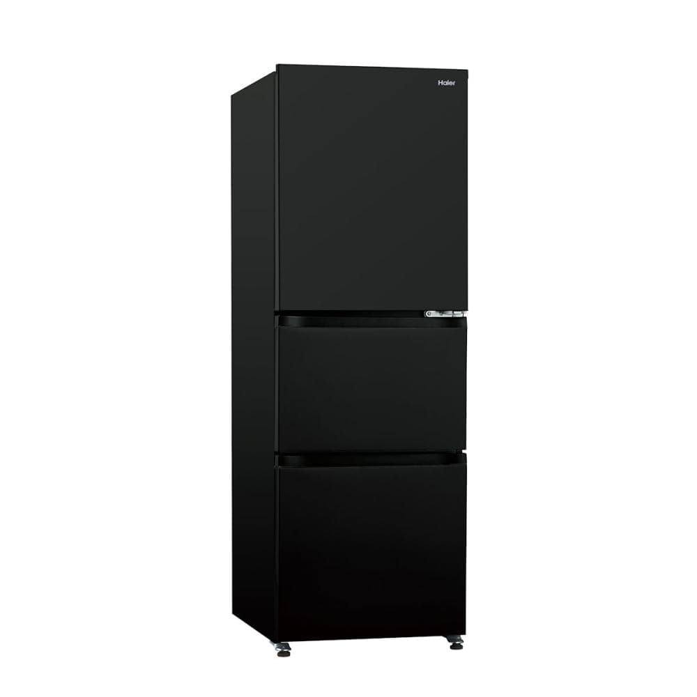 ハイアール　３ドア冷蔵庫　２８６Ｌ　チャコールブラック　ＪＲ－ＣＶ２９Ｃ（Ｋ）