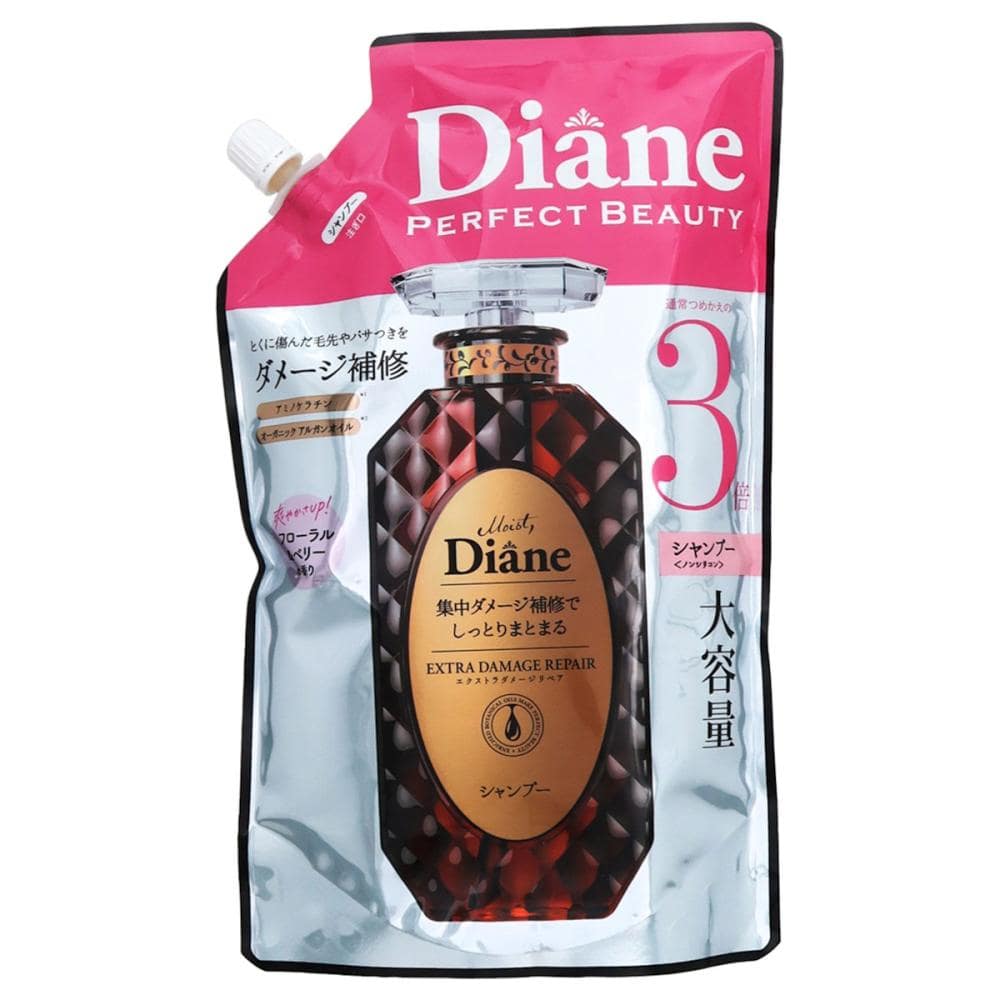 ネイチャーラボ　ダイアン　パーフェクトビューティー　エクストラダメージリペア　シャンプー　フローラル＆ベリーの香り　詰替用　１０００ｍＬ