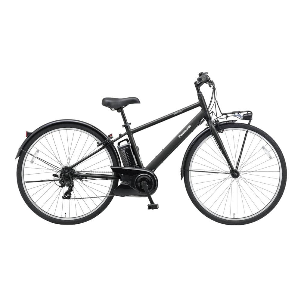 パナソニック　電動アシスト自転車　２５ベロスター　７００Ｃ　ミッドナイトブラック