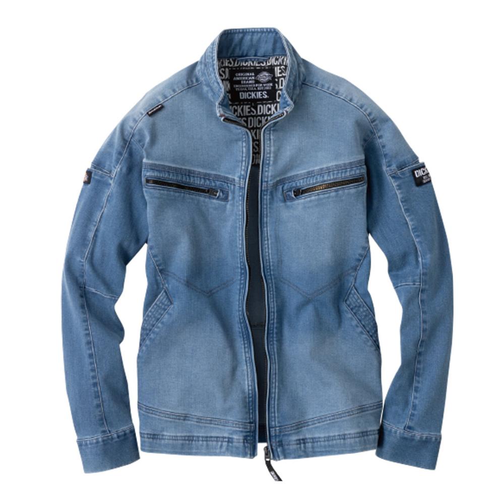 Ｄｉｃｋｉｅｓ（ディッキーズ）　シルキーデニムジャケット　ライトインディゴ　Ｌ　Ｄ－２９００