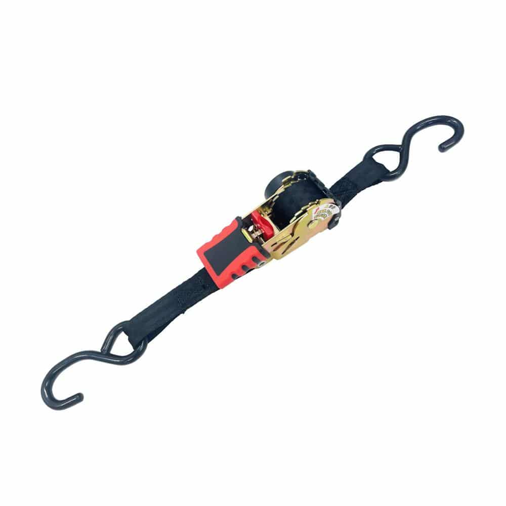 藤原産業　ＳＫ１１　ラチェット式ベルト荷締機自動巻１．８ｍ　ＲＴＡ－２５１８Ｓ