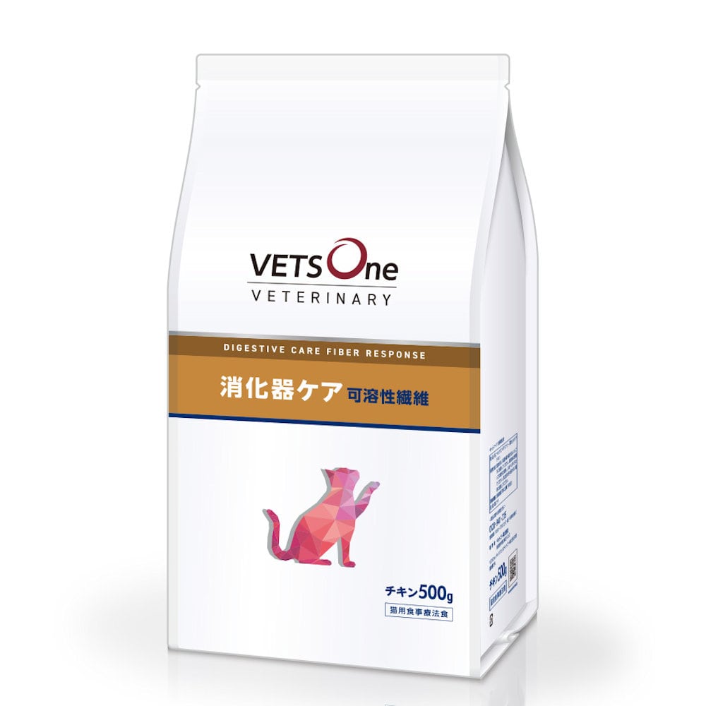 ベッツワンベテリナリー　猫用　消化器ケア　可溶性繊維　チキン　５００ｇ