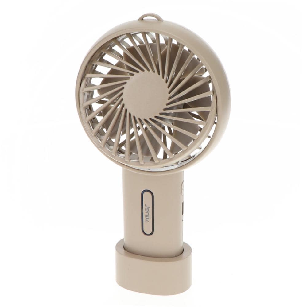 Ｊｅｎｉｘ（ジェニックス）　角度調整付ハンディファン　ベージュ　ＨＦ－３０（ＢＥ）