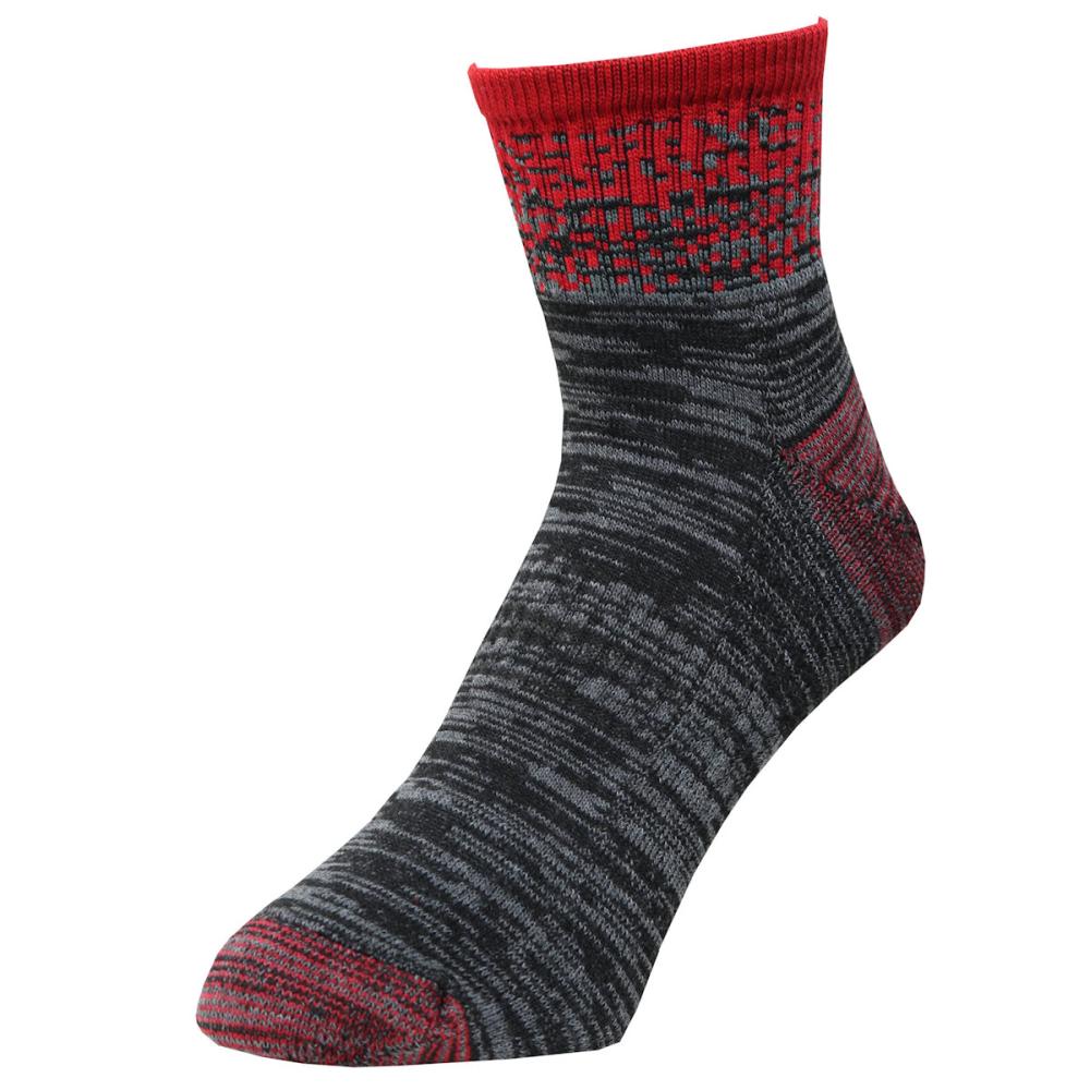 ディックコーポレーション　ＤＲＹ先丸アンクルソックス　底パイル　グレーベース　３足組