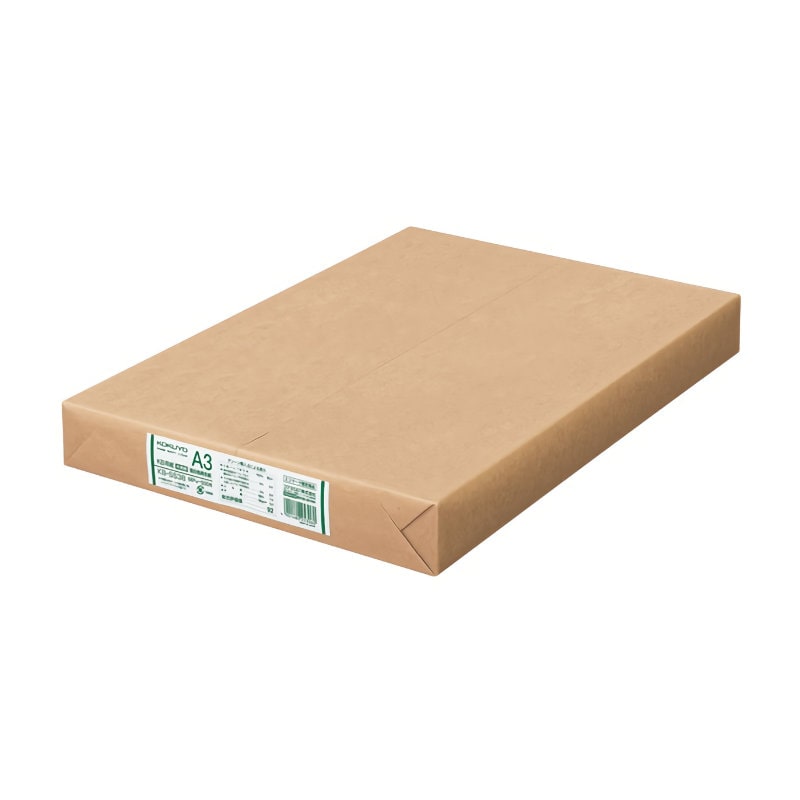 コクヨ　ＫＢ用紙低白色　再生紙　Ａ３　５００枚入り