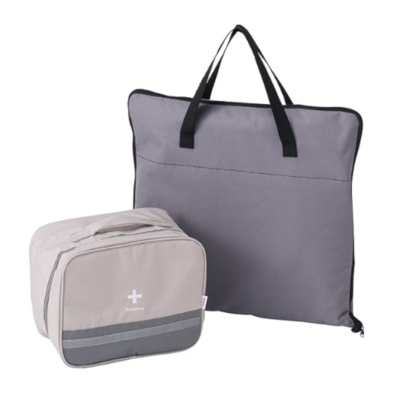 カルル　たすカルル犬用防災７点セット　グレーＭ