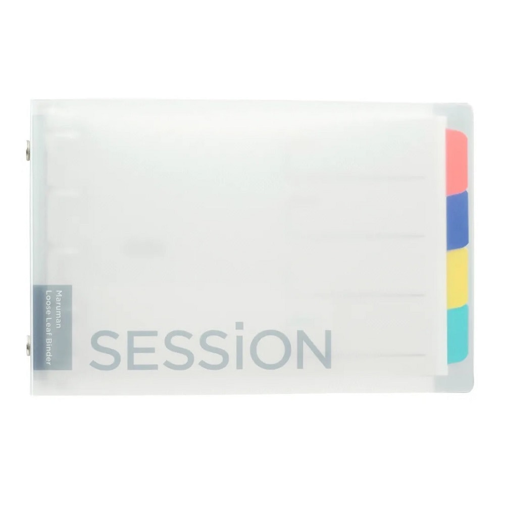 マルマン　ミニサイズバインダー　セッション　クリア