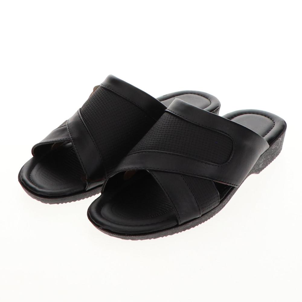 你的品牌名　紳士幅広サンダル　Ｌ