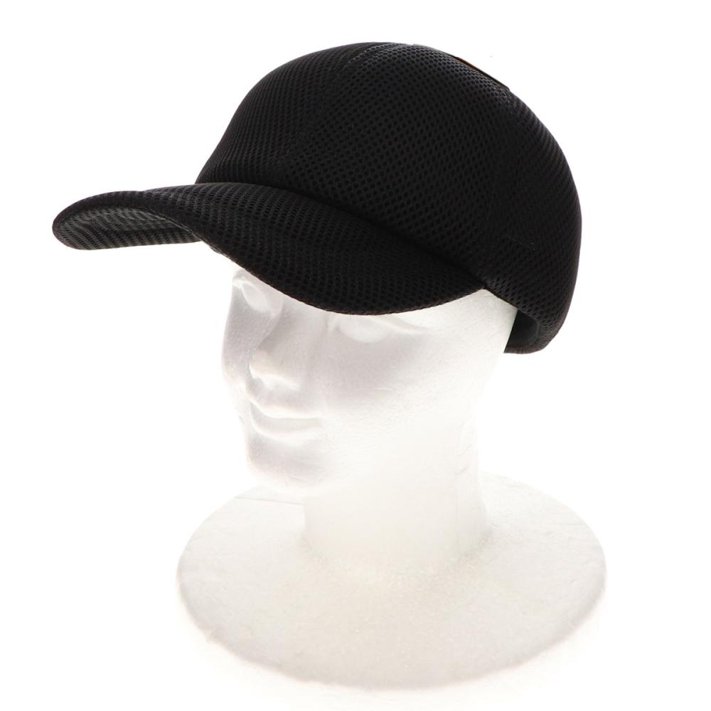 你的品牌名　消臭オールメッシュキャップ　ブラック