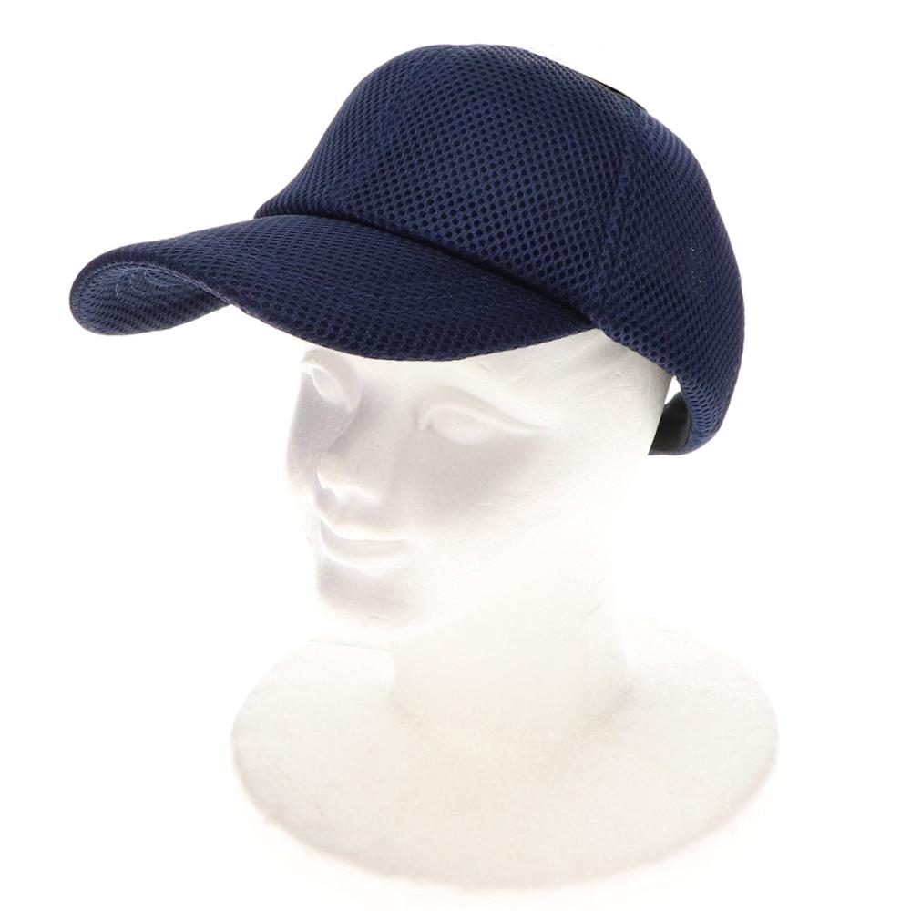 你的品牌名　消臭オールメッシュキャップ　ネイビー