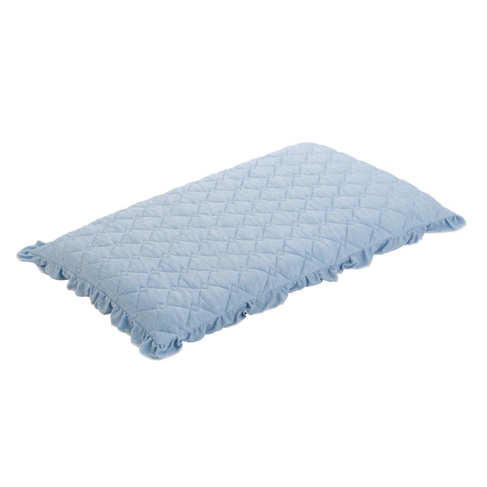 アテーナライフ　くしゅくしゅ感が心地良いひんやり長座布団カバー　６８×１２０ｃｍ