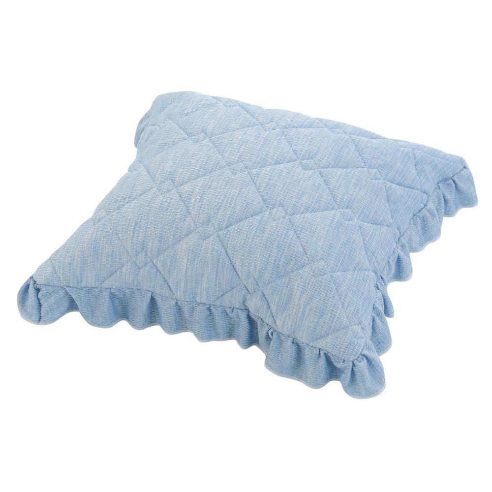 アテーナライフ　くしゅくしゅ感が心地良いひんやりクッションカバー　４５×４５ｃｍ