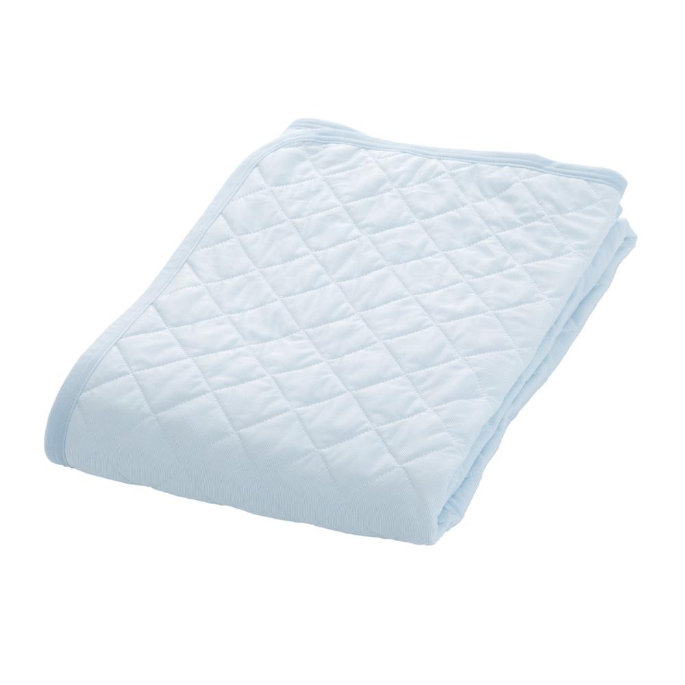 アテーナライフ　涼プラス　冷感　ひんやり敷パッド　ブルー　シングル　１００×２００ｃｍ