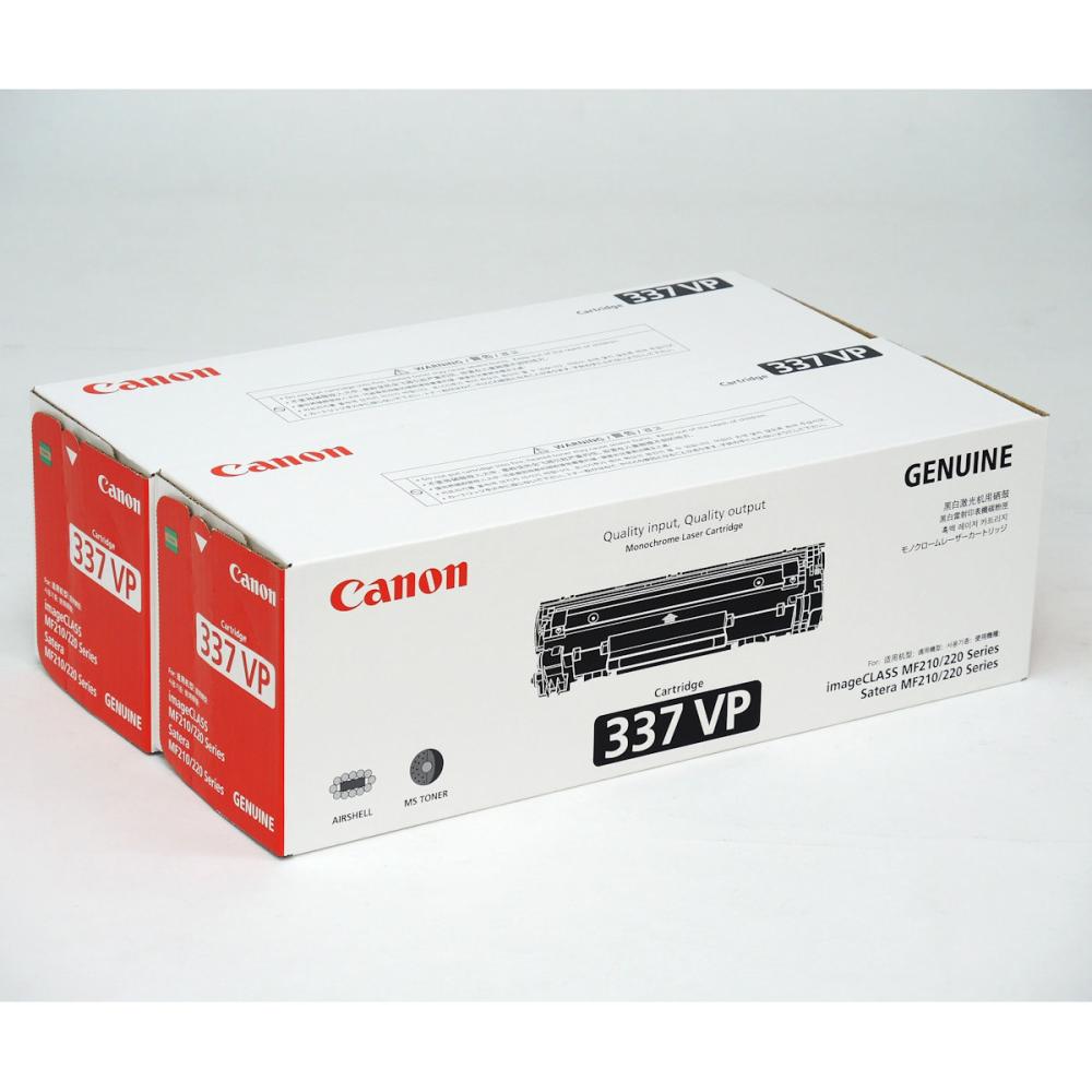 キヤノン　純正トナーカートリッジ　３３７ＶＰ　２本入り