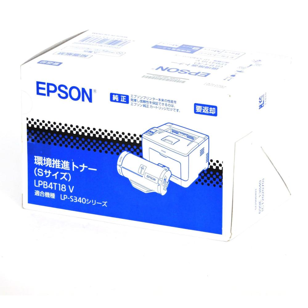 エプソン　純正トナーカートリッジ　環境推進　ＬＰＢ４Ｔ１８Ｖ