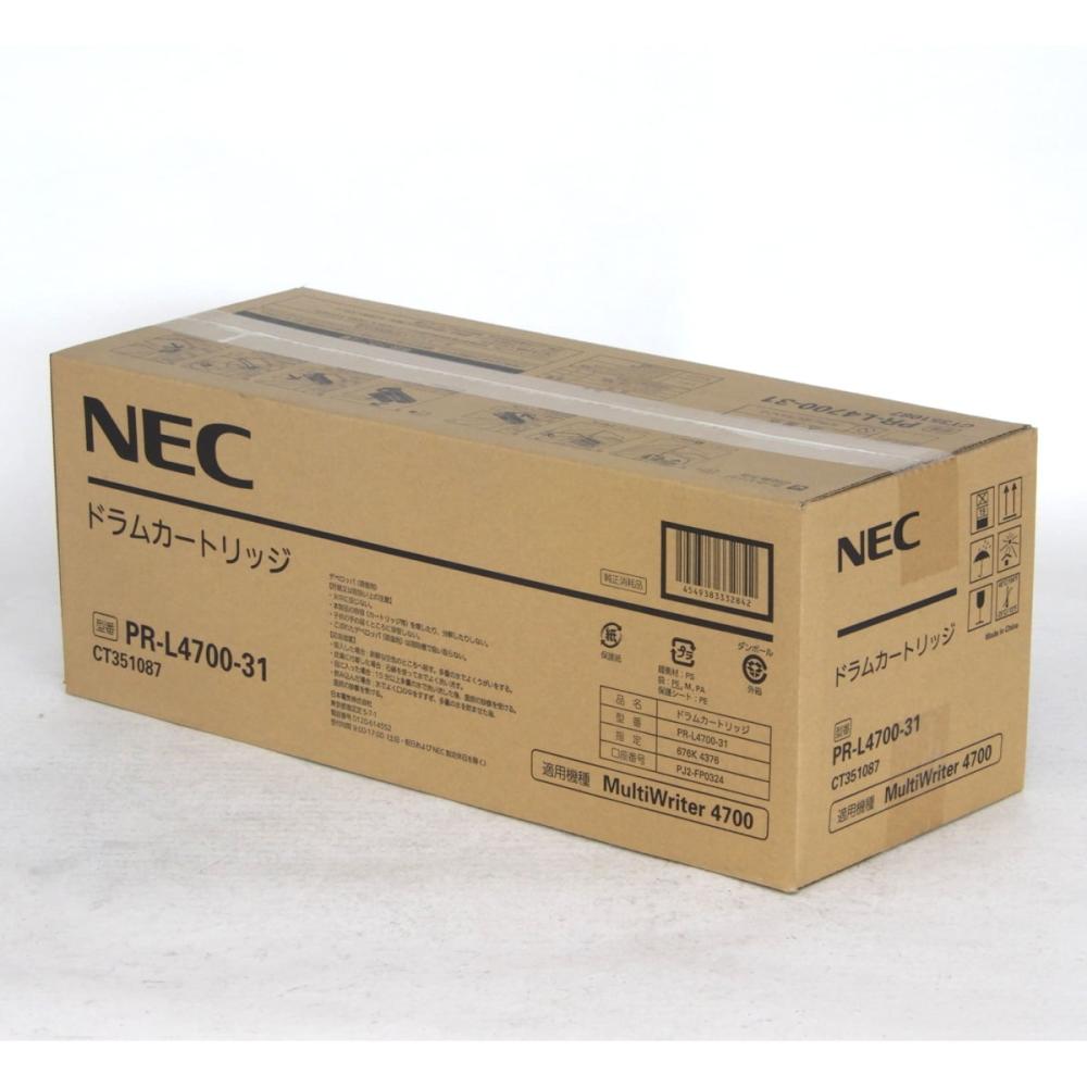 ＮＥＣ　純正ドラムカートリッジ　ＰＲ－Ｌ４Ｍ５５０－３１　