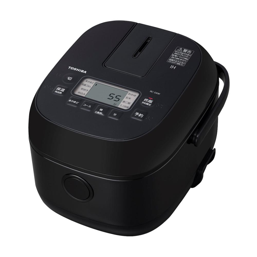 東芝　ＩＨ炊飯ジャー　３合炊き　ブラック　ＲＣ－５ＸＷ（Ｋ）