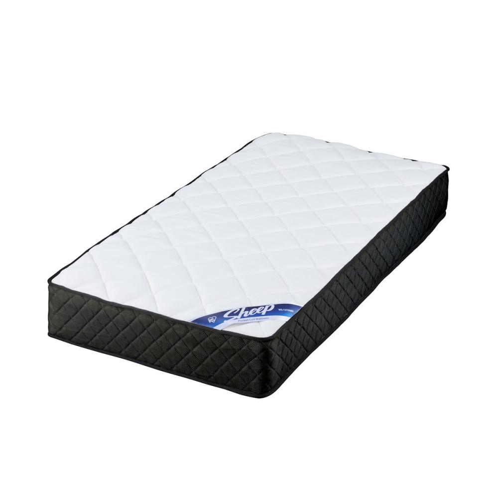 ポケットコイルマットレス　天然ラテックス＋ウレタンフォーム　シングル　ホワイト　ＰＭＴＳ２５Ｈ－Ｓ