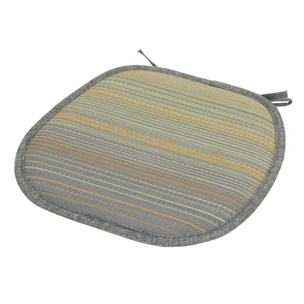 アテーナライフ　い草馬蹄クッション　かすみ　４０×３８ｃｍ