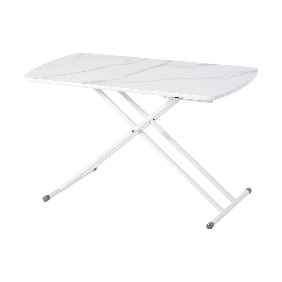 萩原　テーブル　マーブルホワイト　ＫＴ－３１８３ＭＷＨ