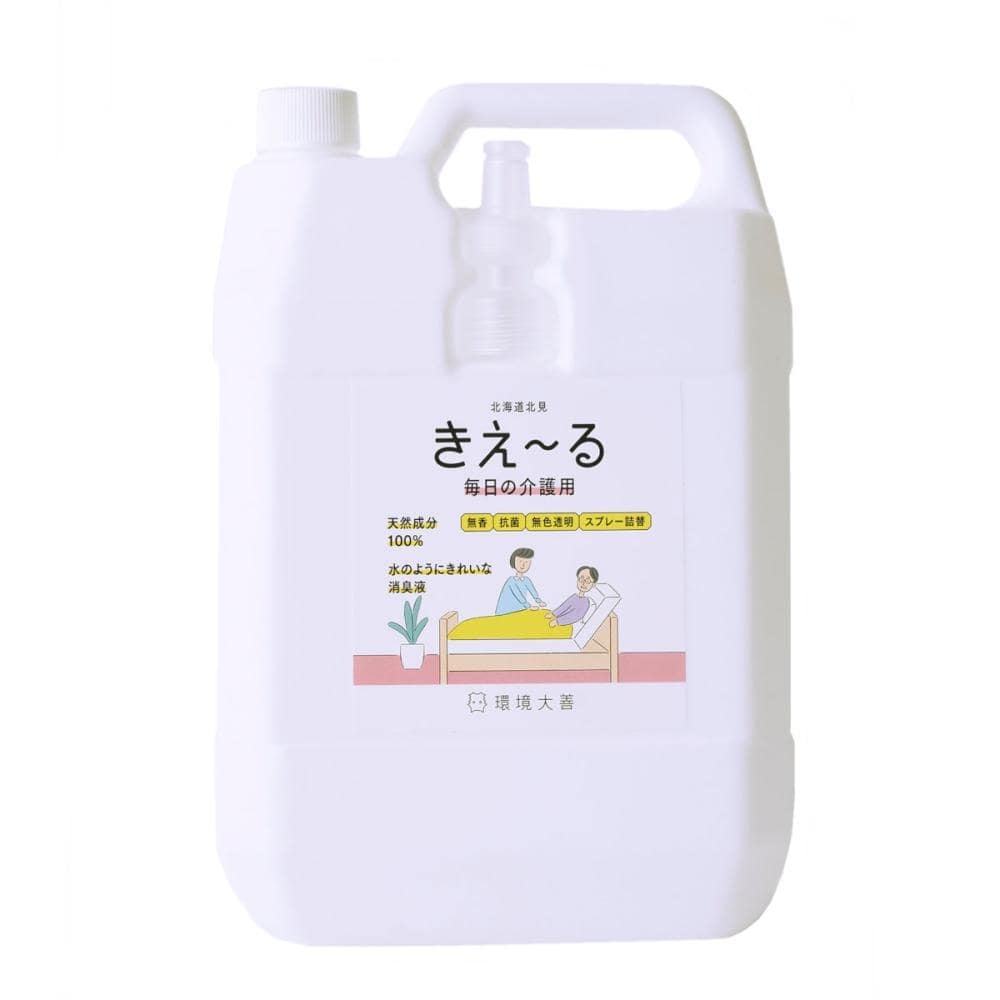 環境大善　きえーるＨ　毎日の介護用　詰替用　４Ｌ