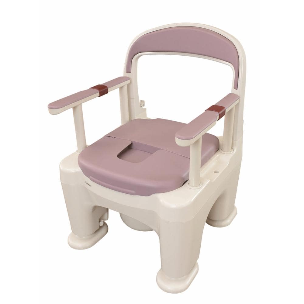 パナソニック　ポータブルトイレ　座楽　ラフィネ　ミスティパープル　ＰＮ－Ｌ３０２００