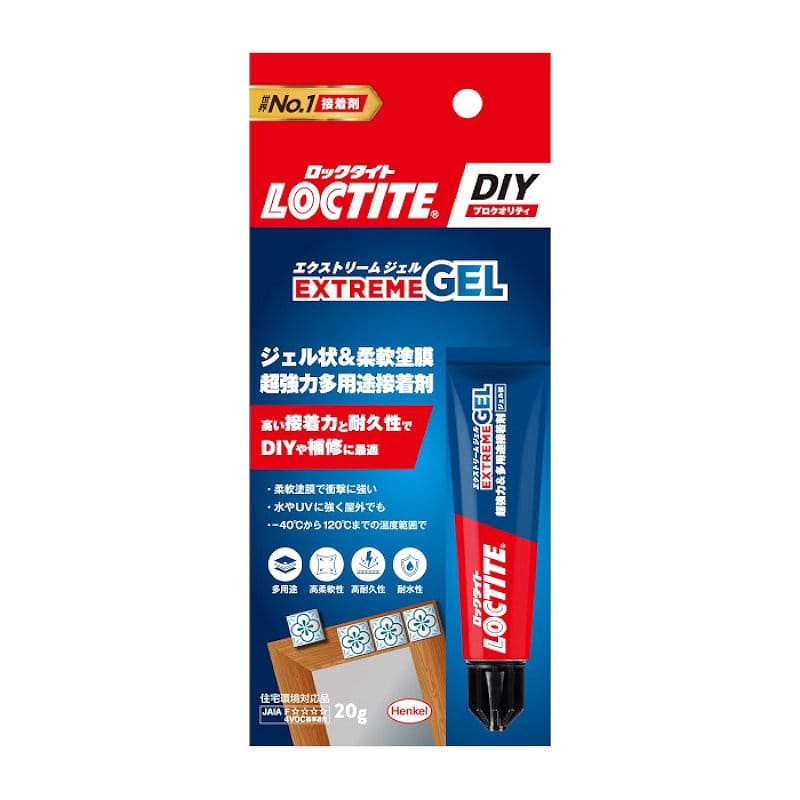 ヘンケルジャパン　ロックタイト　エクストリームジェル　２０ｇ　ＬＥＧ－０２０
